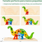 Paquete de 9 rompecabezas de madera para niños de 3 a 5 años, rompecabezas de animales Montessori