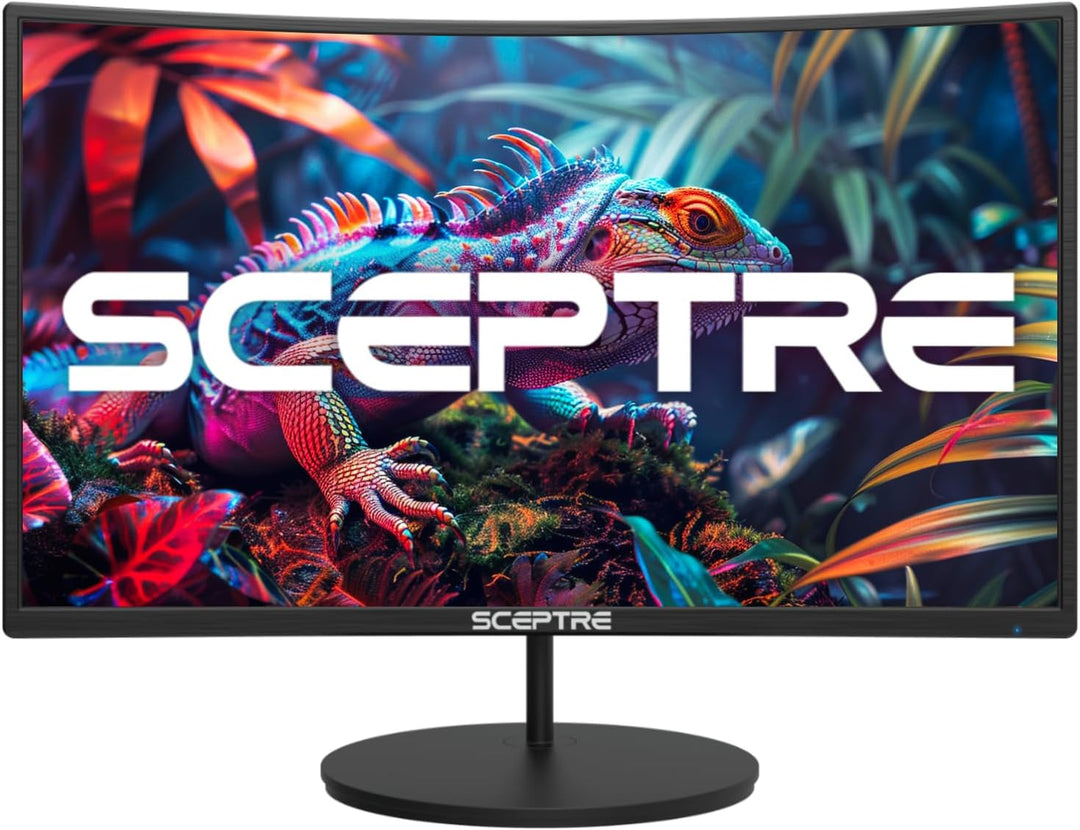 ¡Nuevo! Sceptre - Monitor curvo para videojuegos de 24 pulgadas, 10...