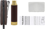 Laupha Telescopio Pirata Retro Zoomable 25x30 Monocular de