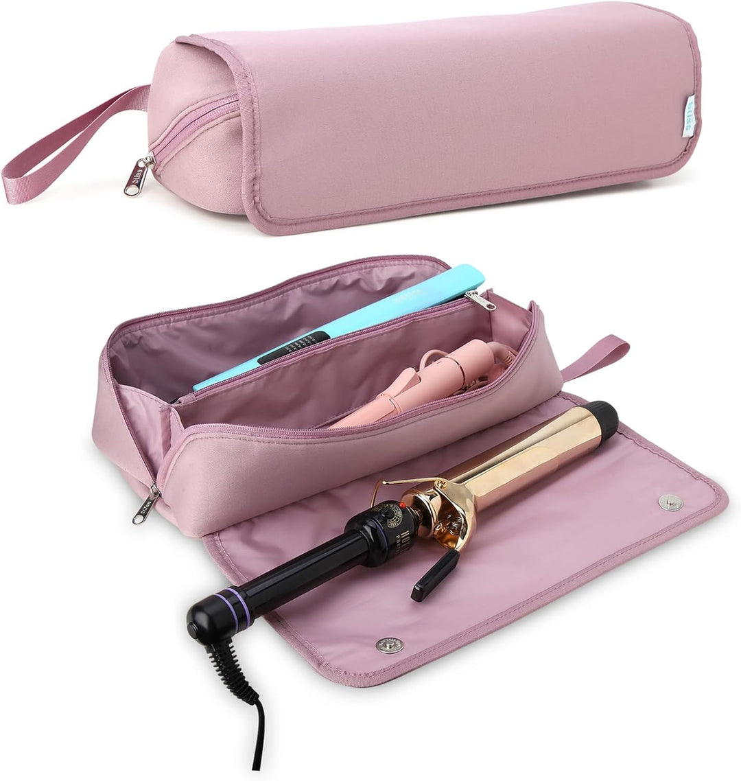 Bliss Bolsa de herramientas de calor de viaje para mujer, ligera, r...