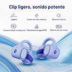 Raycon Auriculares de clip para uso diario, oreja abierta y resistente al