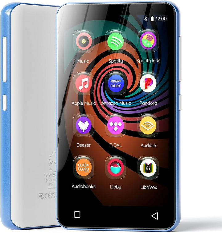 Reproductor de MP3 de 160 GB con Bluetooth y WiFi, reproductor de m...