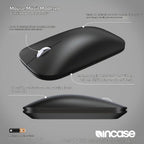 Incase Ratón móvil moderno diseñado por Microsoft, inalámbrico, negro