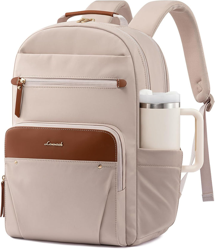 LOVEVOOK - Mochila para laptop de mujer, mochila de 15.6" para...