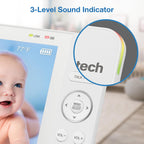 VTech Monitor de video para bebés con pantalla LCD a color, 2,8 pulgadas