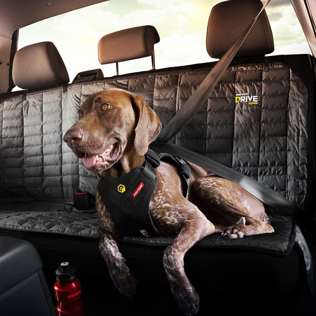 EzyDog Arnés de coche Drive Dog, probado en choques y certificado, mediano