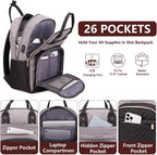 Mochila para laptop para mujer, bolsa de trabajo: mochilas universi...