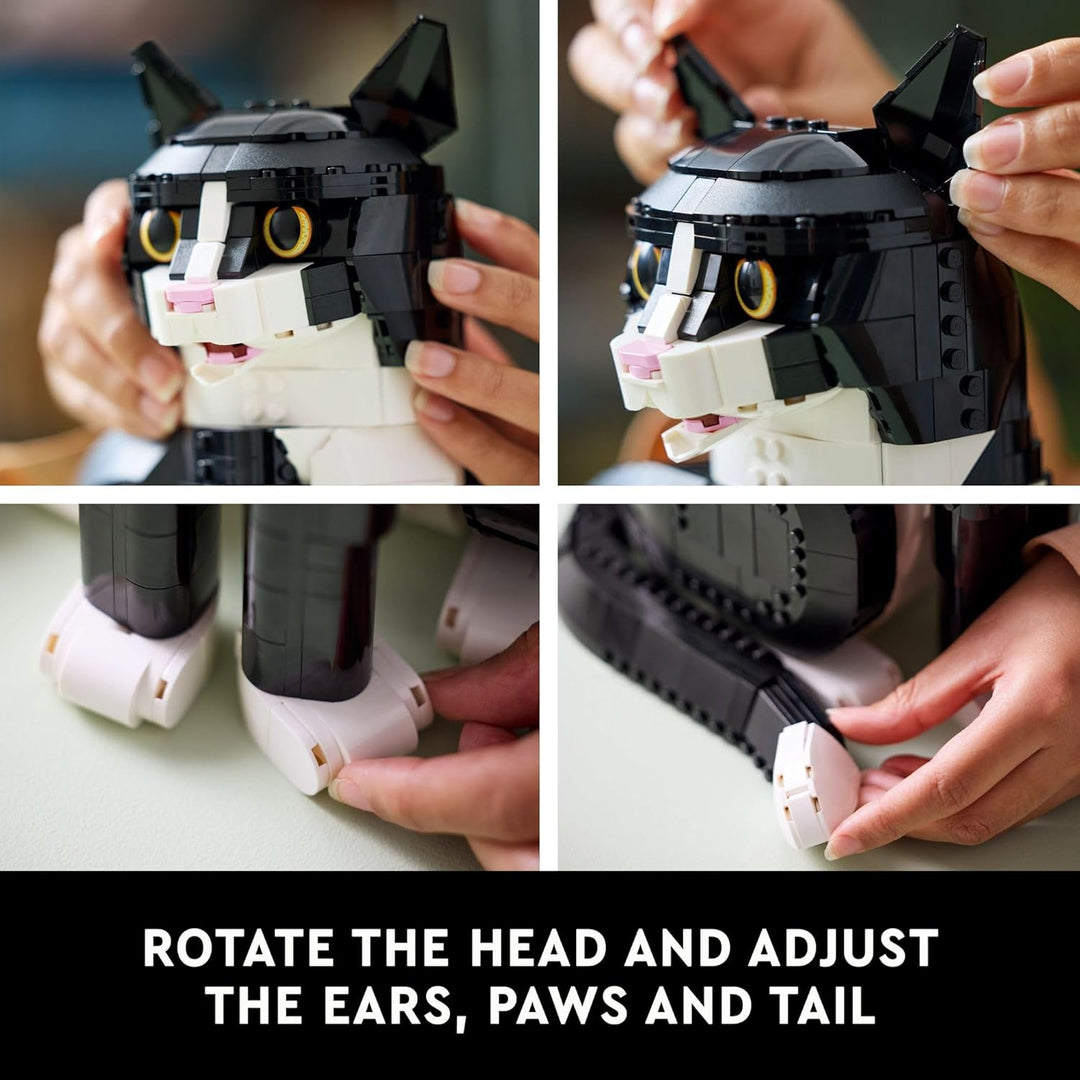 LEGO Ideas Tuxedo Cat - Juegos de construcción para