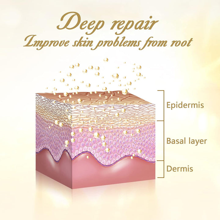 Jakuva Máscara facial de gel de oro de 24 quilates, parche facial d...