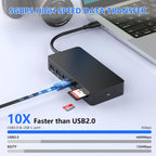 Estación de acoplamiento Surface Thunderbolt 4, triple pantalla a través de HDMI, VGA y DP con adaptador de corriente, Surface Dock compatible con Surface Pro 12/11/10/9/8/X/7 y Surface Laptop 5/4/3