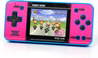Juego de mano para niños, 220 videojuegos de 32 bits integrados, pantalla IPS de 3.0 pulgadas, juego portátil recargable, mini arcade de viaje, juguetes electrónicos de regalo para niños