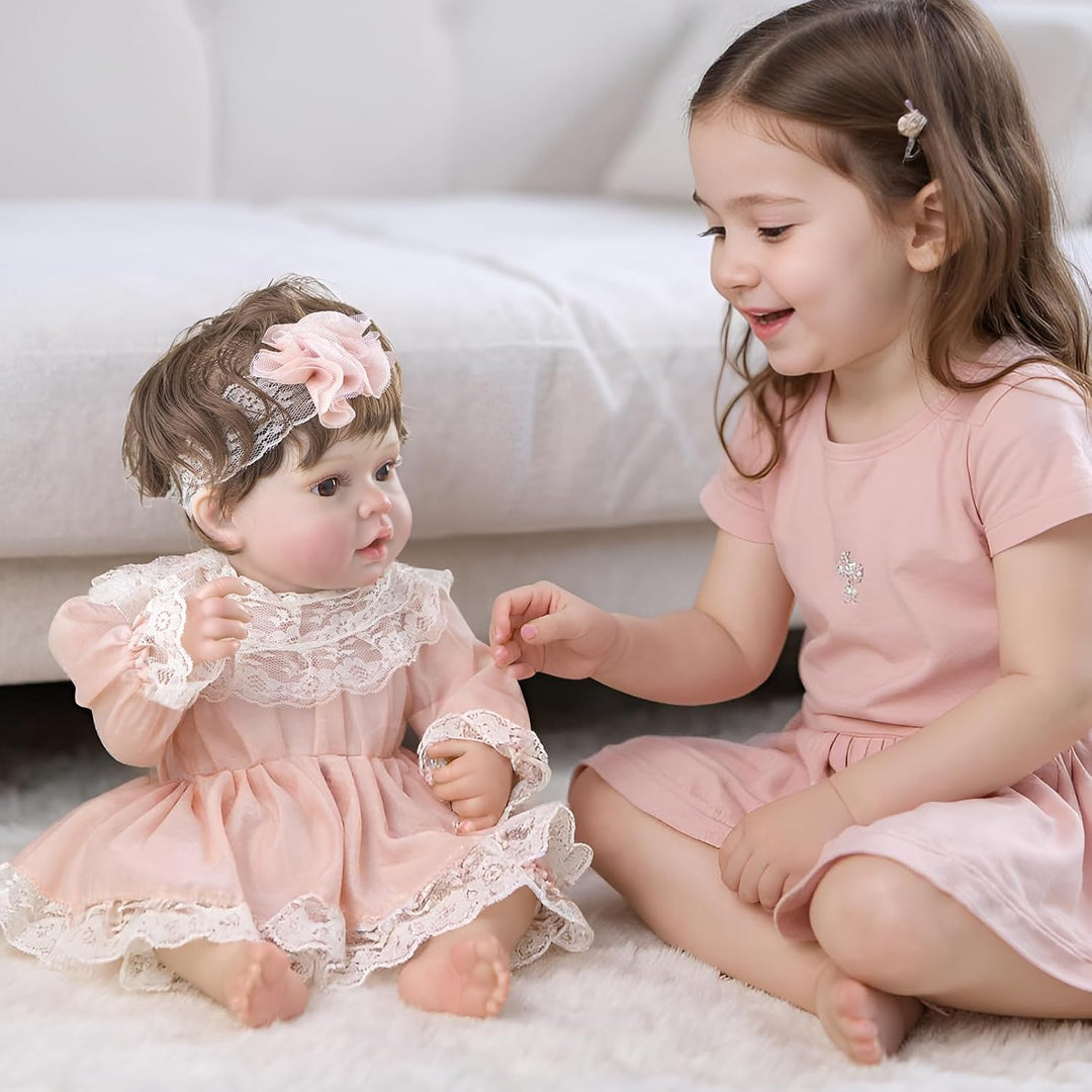 Vvioxiu Muñecas de bebé Reborn realistas de 20 pulgadas con accesor...