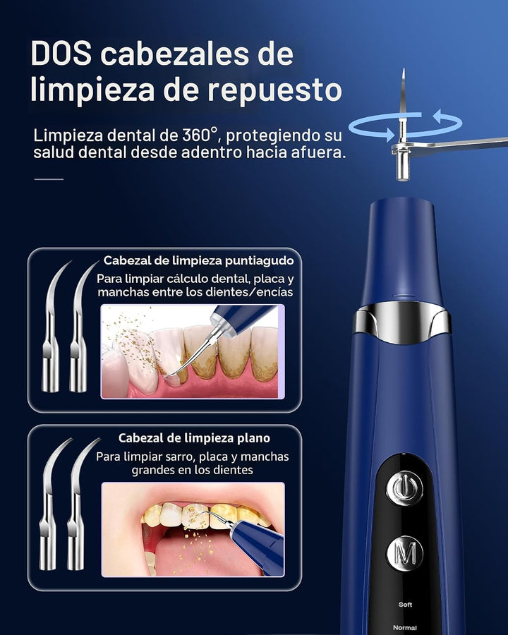 Removedor de placa para dientes, removedor de sarro para dientes co...