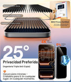 UltraGlass Top 9H+ Armor - Protector de pantalla de privacidad para iPhone