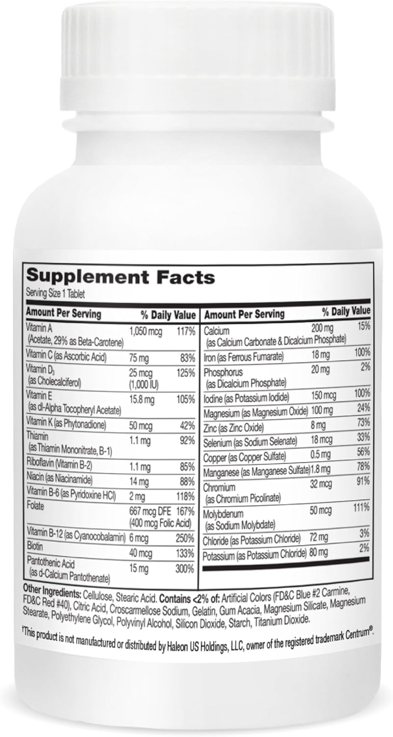 21st Century Sentry - Tabletas multivitamínicas para mujer, 120 uni...