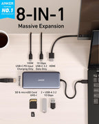 Anker, A83830A1, hub USB 4 de 3 puertos