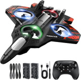 Lovovia Aviones de control remoto de espuma, aviones RC con luz, av...
