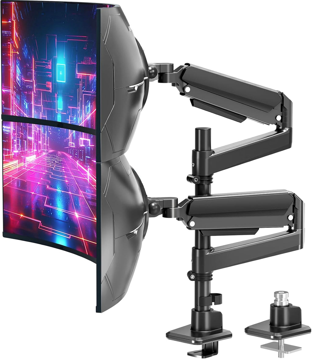 Brazo de monitor dual MOUNT PRO para pantallas ultraanchas de hasta 49" de