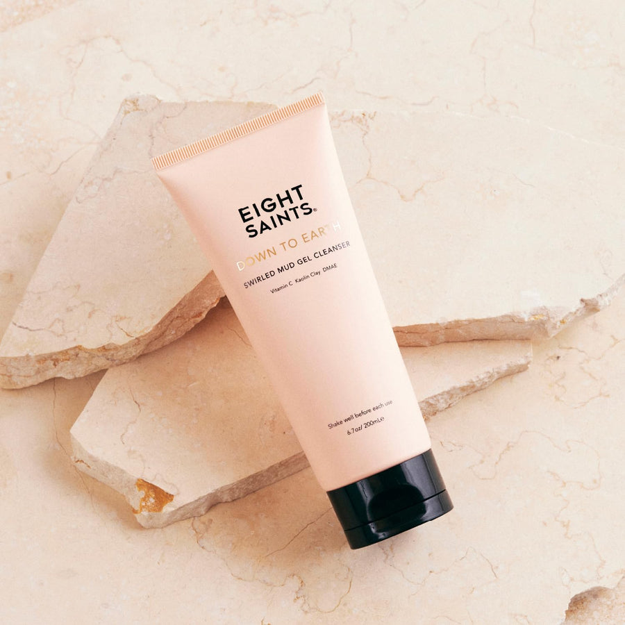 Eight Saints Down To Earth Mud Gel Face Wash, limpiador antienvejec...