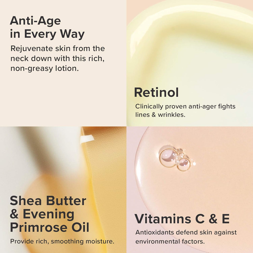 Paula's Choice - Loción corporal suavizante con retinol, crema...