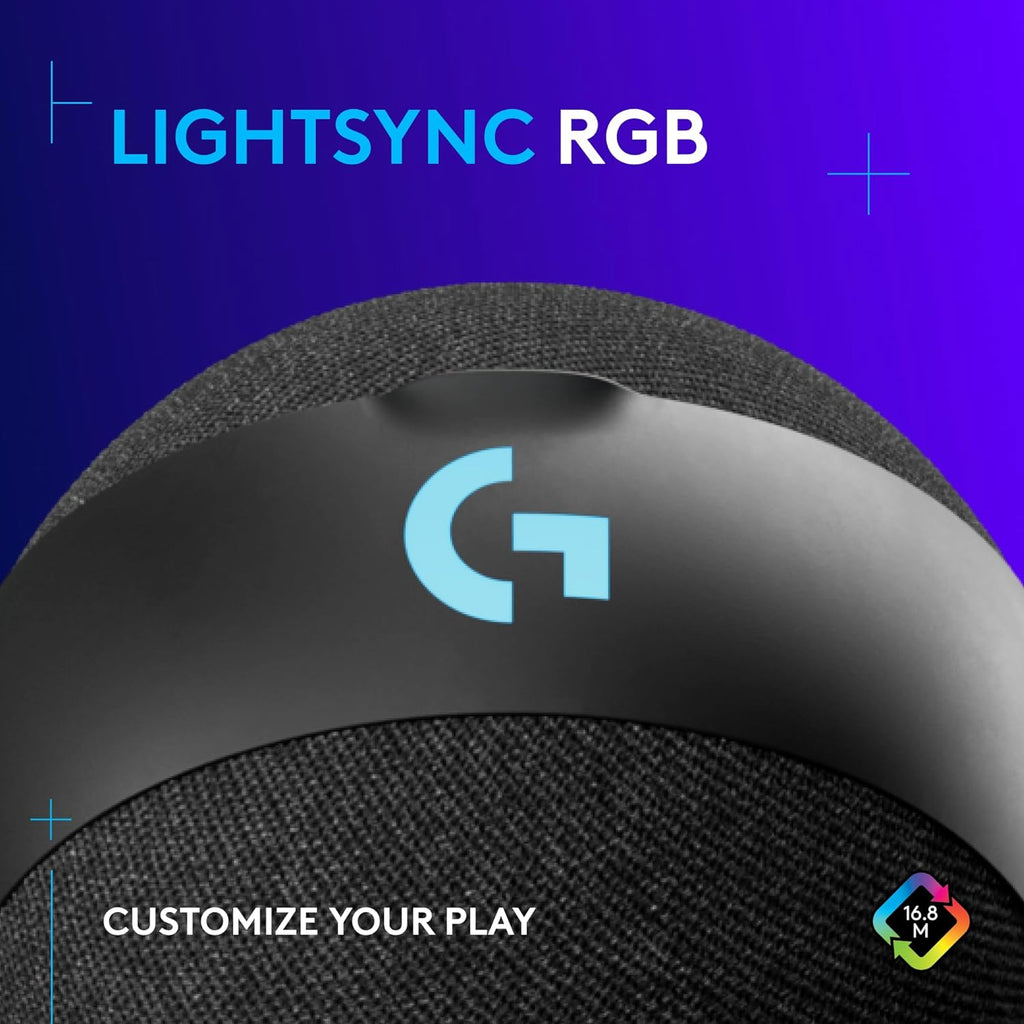 Logitech G Yeti Orb Condenser RGB USB Gaming Micrófono - Negro