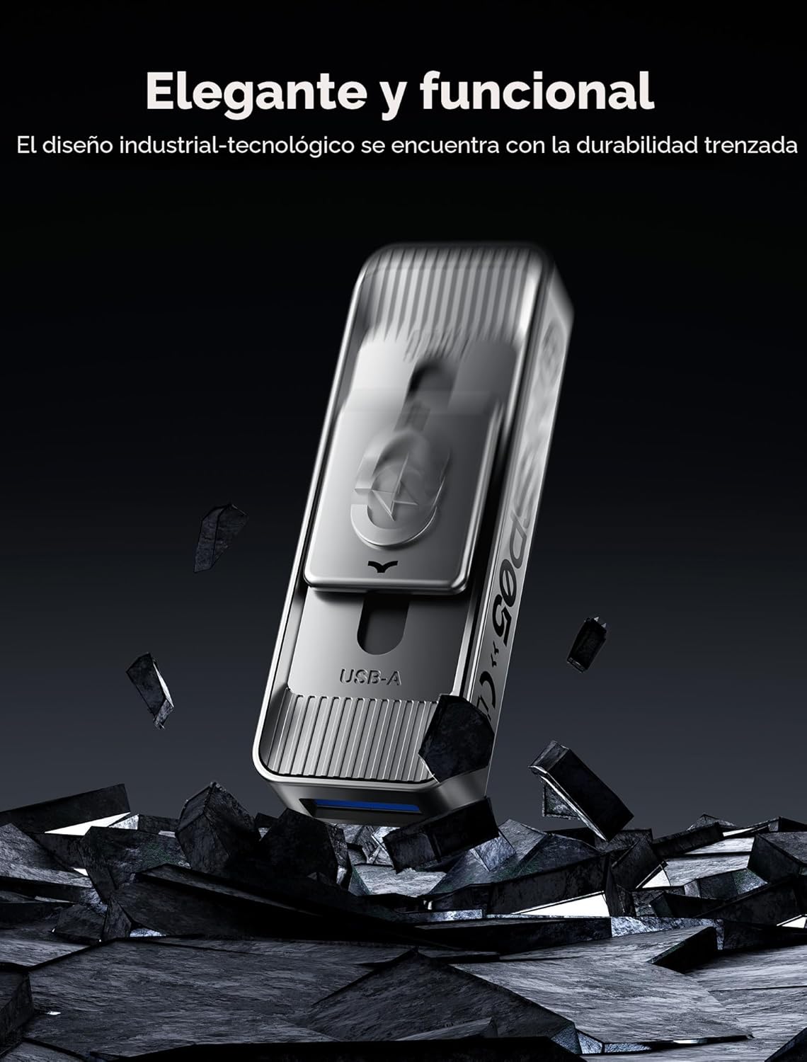 MOVE SPEED 1TB de unidades de estado sólido con puertos duales y di...