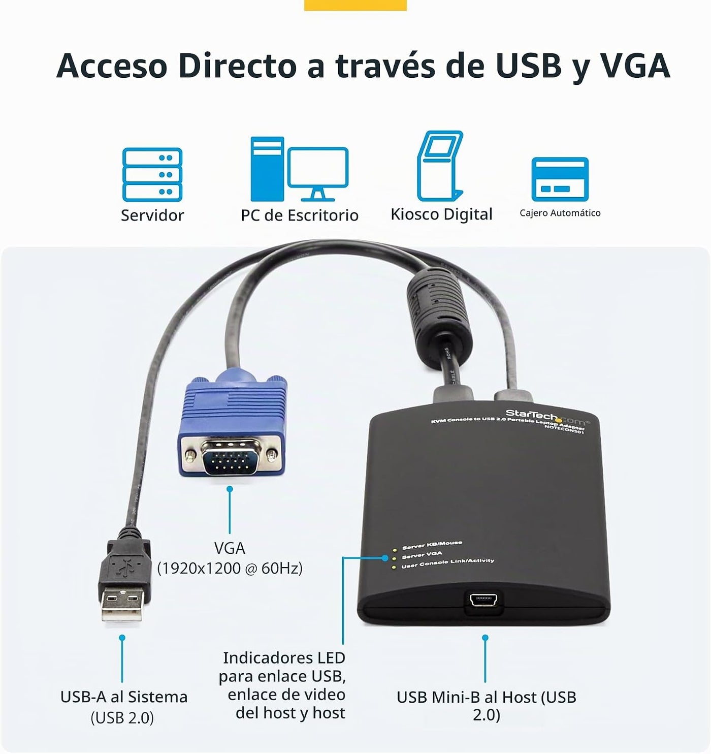 StarTech.com Adaptador Portátil de Carrito de Choque para Laptop pa...