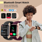 Relojes inteligentes para mujer, reloj inteligente para teléfonos Android y iPhone, relojes de fitness para mujer con Alexa, alertas de llamadas y notificaciones
