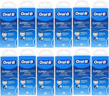 Oral-B Super Floss - Hilos de menta precortados, enhebradores, 50 u...
