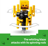 LEGO Minecraft The Nether Lava Battle Toy and Playset