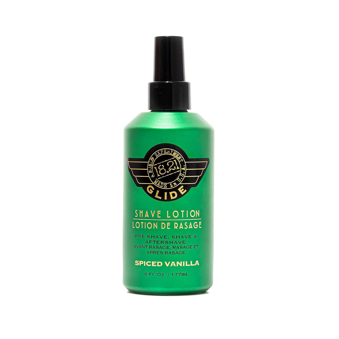18.21 Man Made Crema de gel de afeitar transparente para hombres, v...