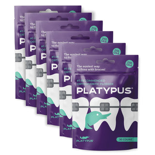 Platypus - Hilo dental de ortodoncia para aparatos ortopédicos, 30...