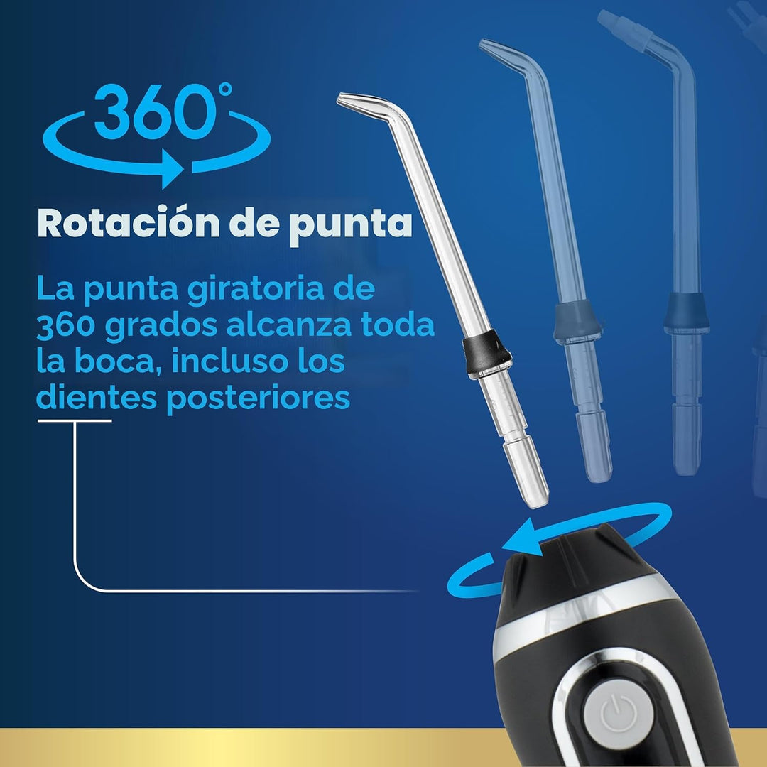 Waterpik Irrigador dental inalámbrico Advanced 2.0 para dientes, en...