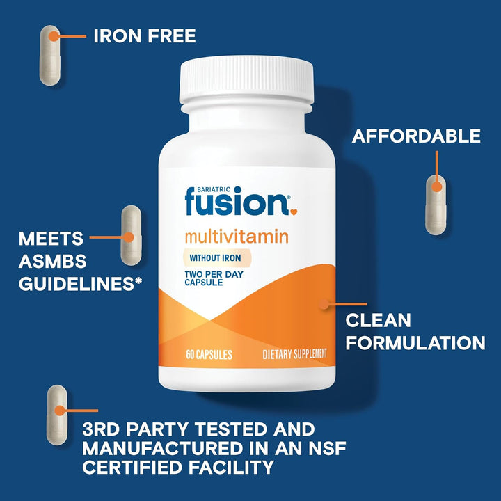 Bariatric Fusion Multivitamínico bariátrico sin hierro | Pacientes...