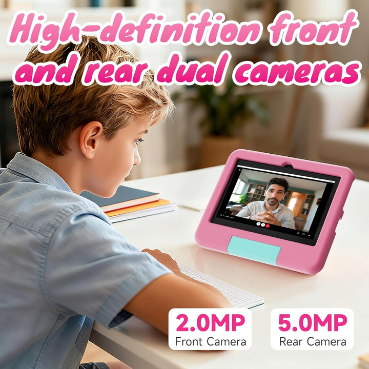 Tablet Android de 7 pulgadas con estuche, 4GB RAM 32GB ROM 1TB expa...
