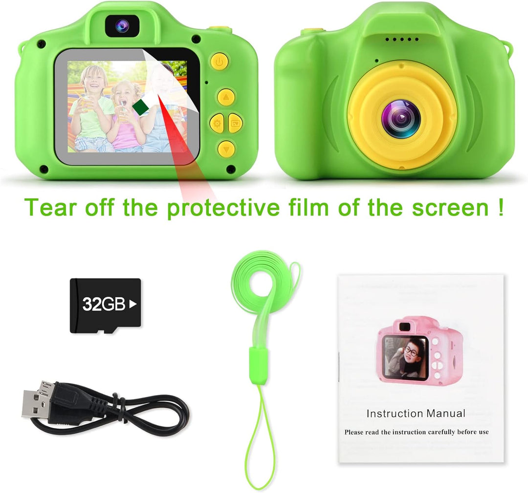 GKTZ Juguetes para niñas de 3 a 8 años, cámara digital para niños,...