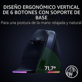 Ratón Inalámbrico Vertical Razer Pro Click V2: Diseño Ergonómico de...
