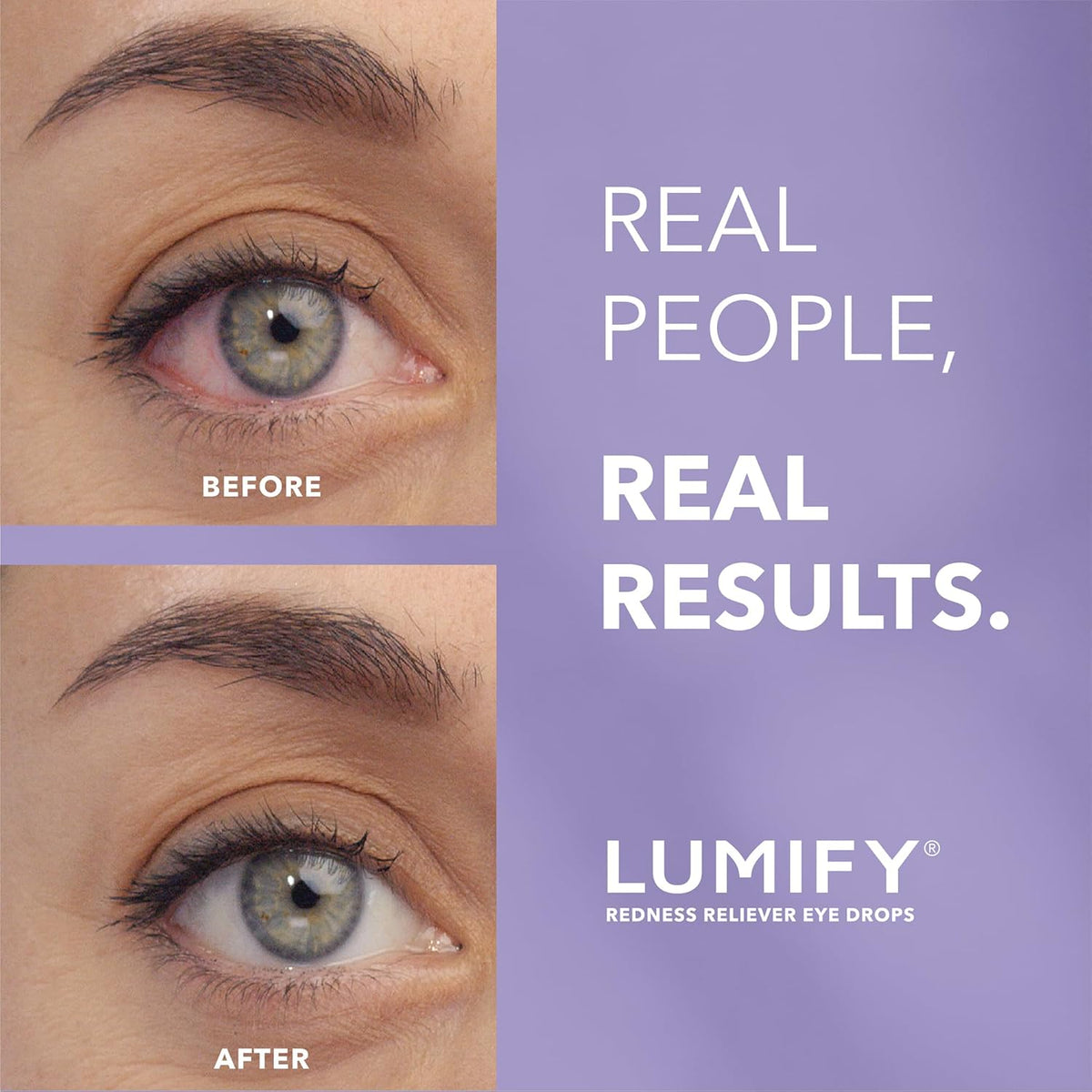 LUMIFY Redad Alivio Gotas de ojos 008 onzas