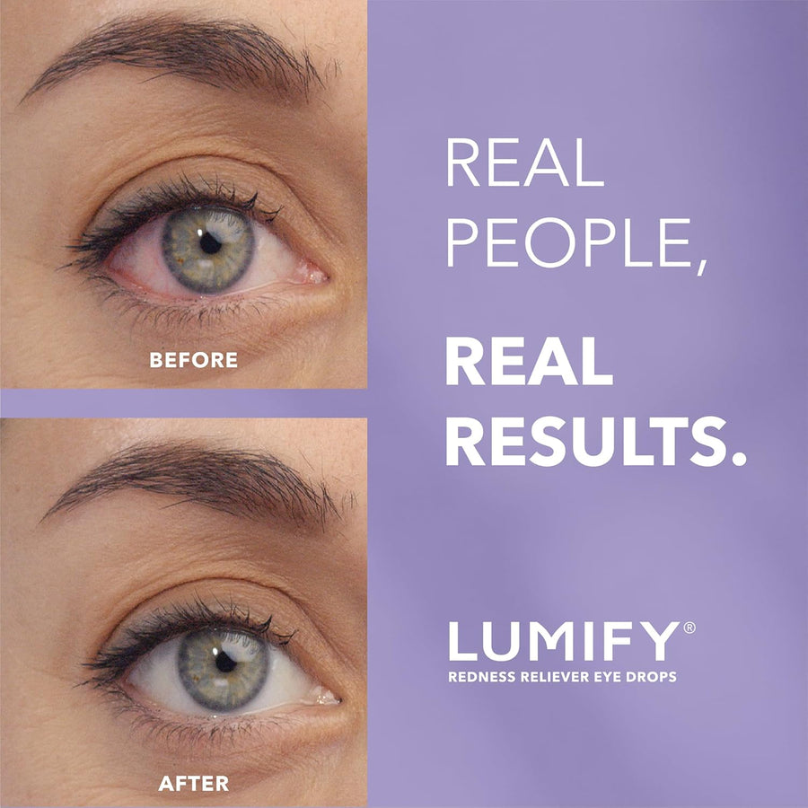 LUMIFY Redad Alivio Gotas de ojos 008 onzas