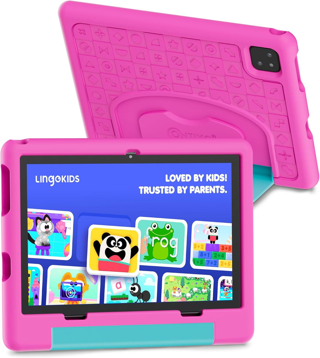 Contixo Tablet A10 para niños con 14 aplicaciones, Lingokids y Epic...