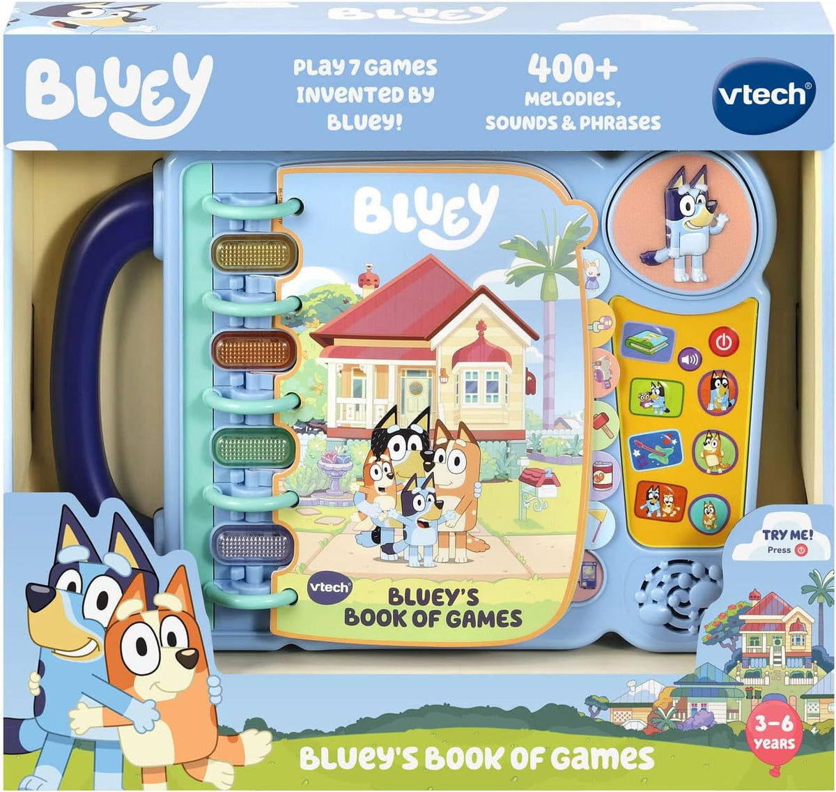 VTech Libro de juegos de Bluey Bluey
