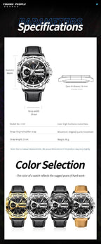 OLEVS Relojes para Hombre Moda Fecha Regalo Cronógrafo Reloj para Hombre Gran Negocio Digital Calendario Resistente al Agua Reloj de Muñeca para Hombre