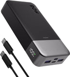 JUOVI Banco de energía portátil 90W 20000mAh cargador portátil