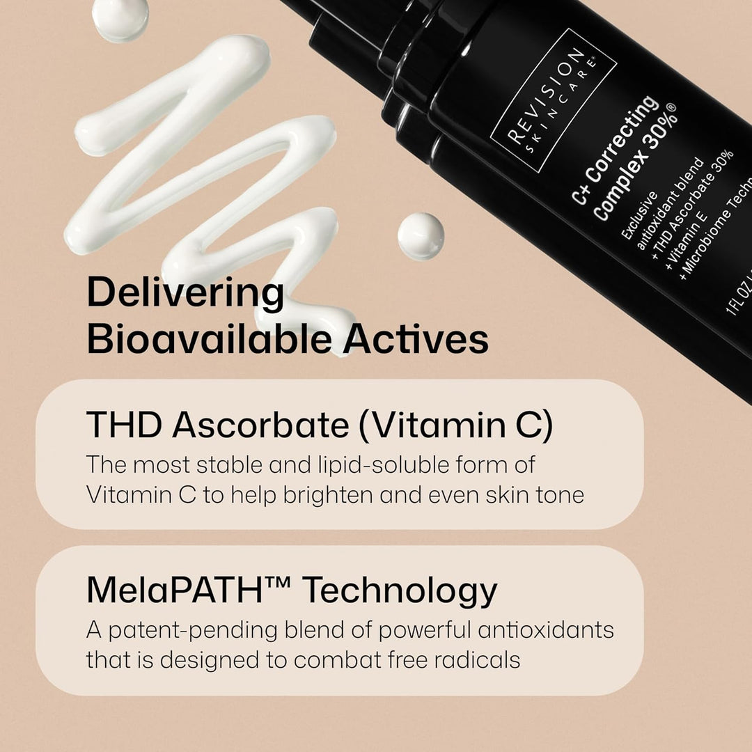 Revision Skincare C+ Correcting Complex 30% Suero de vitamina C par...
