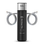 Brio Sistema de filtro de agua para debajo del fregadero de 11 pulgadas para grifo de cocina y baño, carcasa única de 3 etapas, filtros de 0.5 micrones PFAS, cloro, plomo, mercurio + | 10,000 galones o 2 años | Certificado NSF 42 y 372