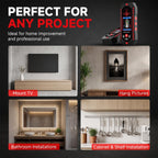NOYAFA Detecta Vigas, Detector Eléctrico de Pared con Sensibilidad Ajustable