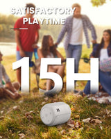 NOTABRICK Altavoces Bluetooth, altavoces portátiles de 15 W Bluetoo...
