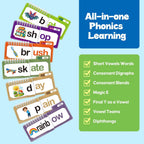 Tarjetas Flash Phonics,Libros de construcción familiar de 42