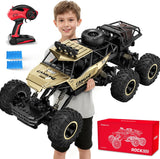 Jiakora Camión monstruo a control remoto, autos RC Rock Crawler RC...
