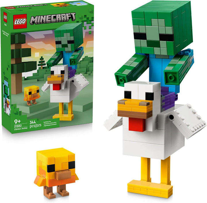 LEGO Minecraft Pollo Jockey 21582 | Juguetes de construcción para n...
